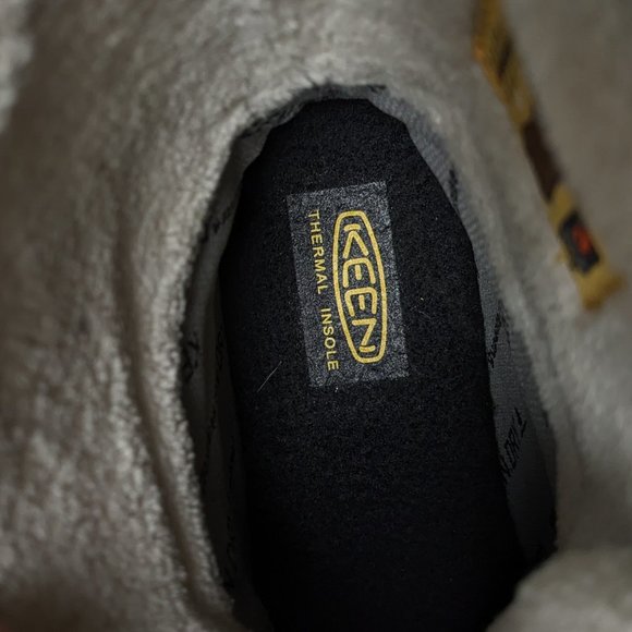 Keen Kelsa Tall Waterproof Boots, Taupe, Little Kids 2 M - Picture 6 of 7